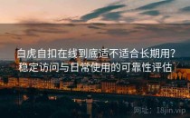 白虎自扣在线到底适不适合长期用？稳定访问与日常使用的可靠性评估