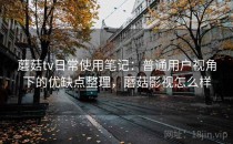 蘑菇tv日常使用笔记：普通用户视角下的优缺点整理，蘑菇影视怎么样
