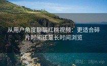 从用户角度聊聊<strong>红桃视频</strong>：更适合碎片时间还是长时间浏览