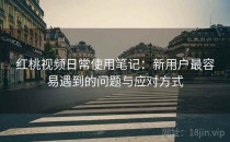 <strong>红桃视频</strong>日常使用笔记：新用户最容易遇到的问题与应对方式