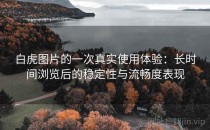 白虎图片的一次真实使用体验：长时间浏览后的稳定性与流畅度表现