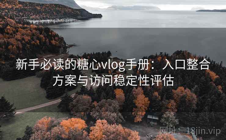 新手必读的糖心vlog手册：入口整合方案与访问稳定性评估  第1张