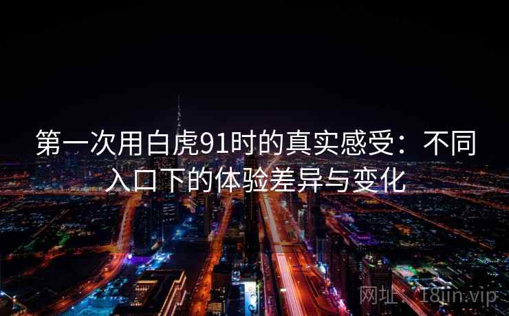 第一次用白虎91时的真实感受：不同入口下的体验差异与变化  第1张