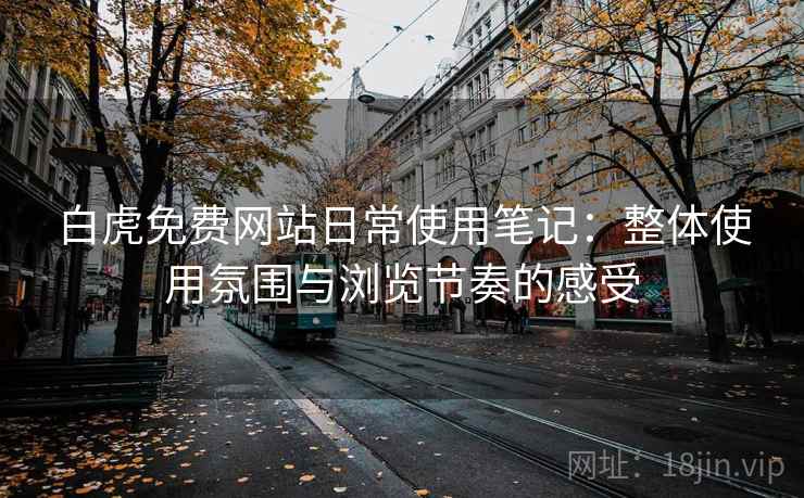 白虎免费网站日常使用笔记：整体使用氛围与浏览节奏的感受  第2张