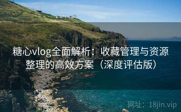 糖心vlog全面解析：收藏管理与资源整理的高效方案（深度评估版）  第2张