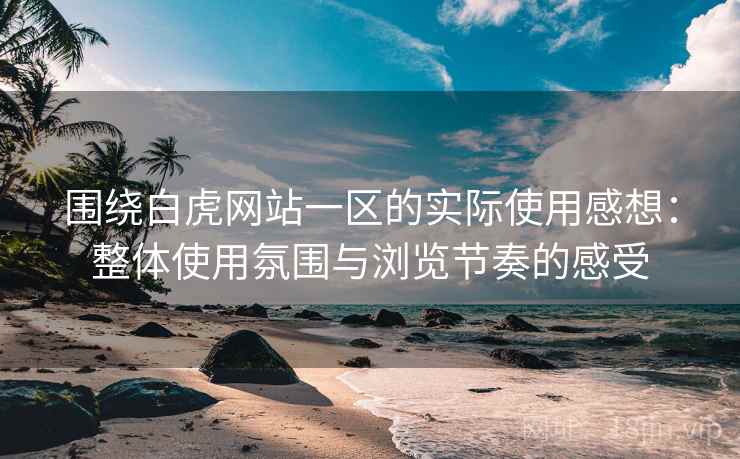 围绕白虎网站一区的实际使用感想：整体使用氛围与浏览节奏的感受  第2张