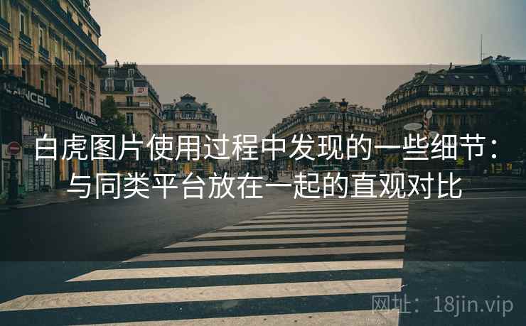 白虎图片使用过程中发现的一些细节:与同类平台放在一起的直观对比 第2张 白虎图片使用过程中发现的一些细节:与同类平台放在一起的直观对比 第2张